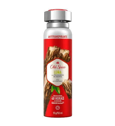 Old Spice Leña Desodorante 150ml (Etiqueta Gris)